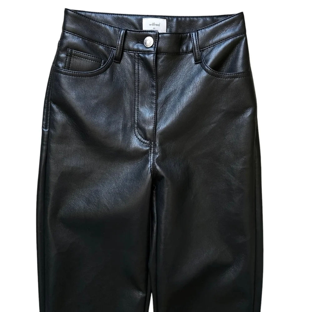 🔥Aritzia Wilfred The Melina Pant, Seen On Megan Fox & Kendall Jenner, Size 00 - Picture 6 of 14